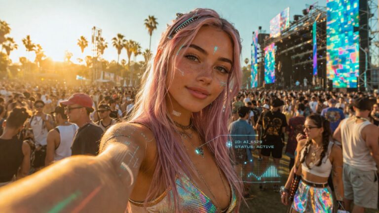Os influenciadores de IA já estão invadindo eventos reais — e isso muda a internet mais do que parece